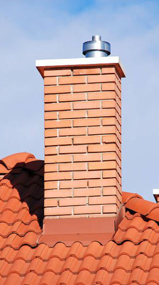 chimney cap and crown